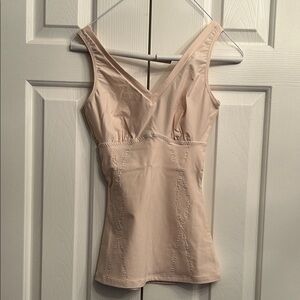 Sculpting V-Neck Shaping Tank Top - Light Nude